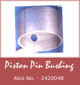 Piston Pin Bushing, Worldtell Traders